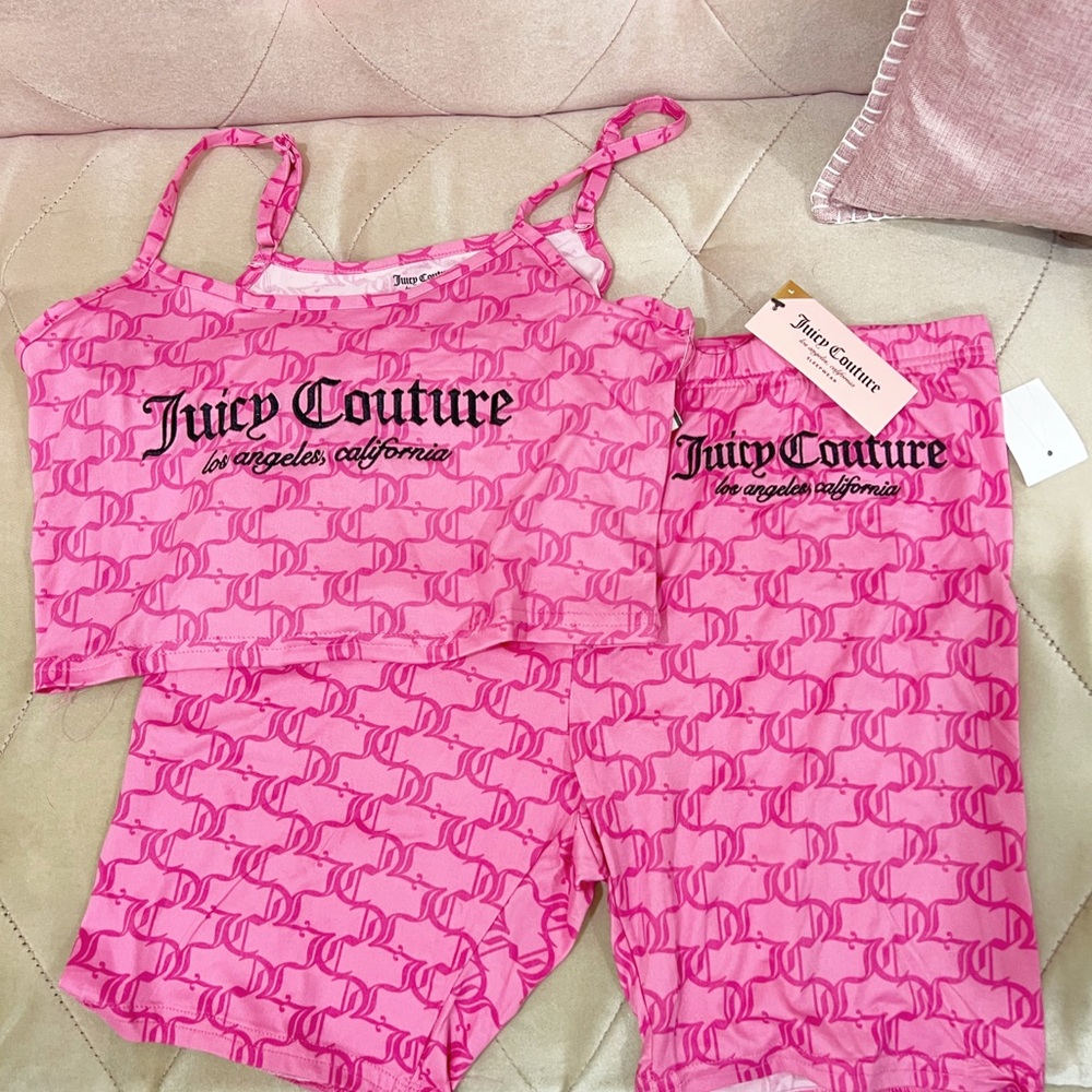 Juicy couture biker set